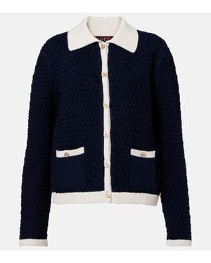 Gucci Crochet Cardigan - Blue