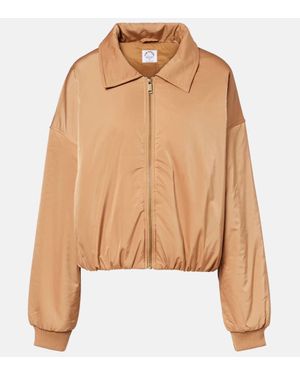 The Upside Carlotta Bomber Jacket - Natural