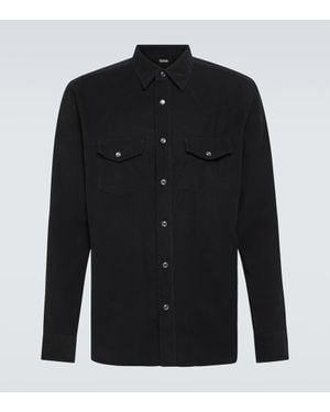 Tom Ford Denim Shirt - Black