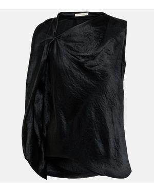 JACQUES WEI Sleeveless Top - Black