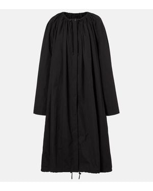 TOTEME Mantel Aus Einem Baumwollgemisch - Schwarz