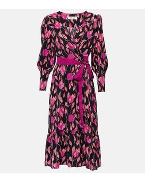 Diane von Furstenberg Abito A Portafoglio Blade - Viola