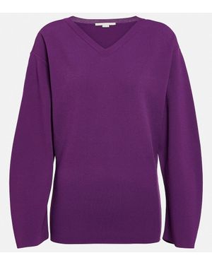 Stella McCartney Pullover Aus Jersey - Lila