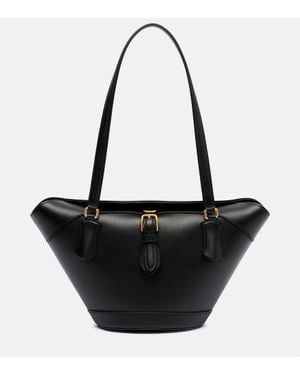 Dolce & Gabbana Capri Medium Leather Tote Bag - Black