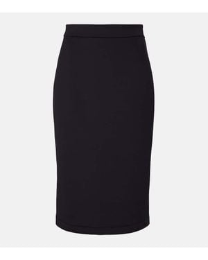 Moncler Genius X Ee72 By Edward Enninful Pencil Skirt - Blue