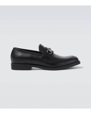 Gucci Loafers Horsebit Aus Leder - Schwarz