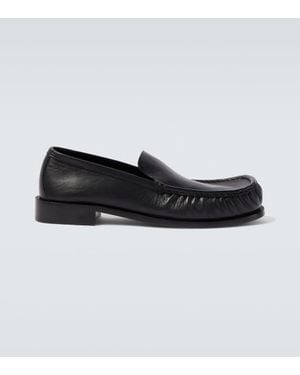 Dries Van Noten Loafers Aus Leder - Schwarz