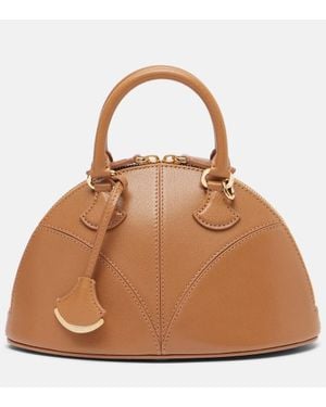 BVLGARI Tote Marquise Small Aus Leder - Braun