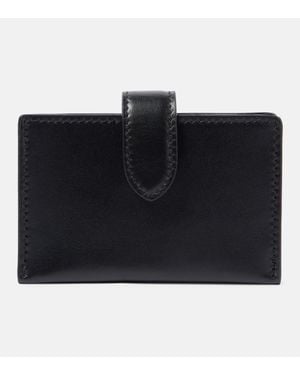 The Row Porte-Cartes En Cuir - Noir
