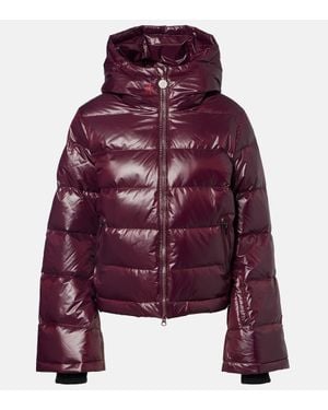 Perfect Moment Polar Flare Down Ski Jacket - Purple