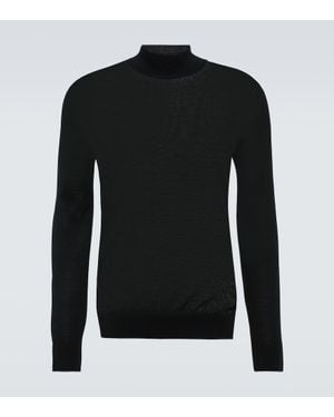 ZEGNA Pullover Aus Wolle - Schwarz