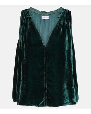Velvet Prima Tank Top - Green