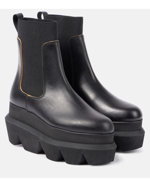 Sacai Stivaletti Chelsea - Nero