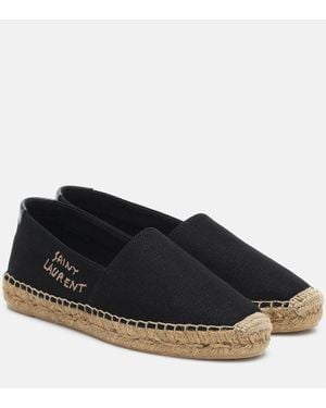 Saint Laurent Espadrillas - Nero