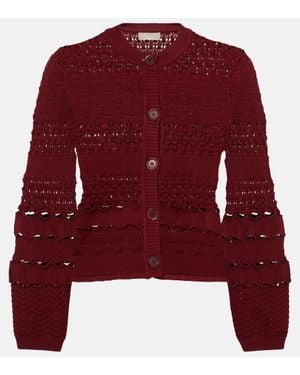 Elie Saab Cardigan - Rosso