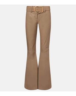 Dorothee Schumacher Pantaloni Flared Statement Iii - Marrone
