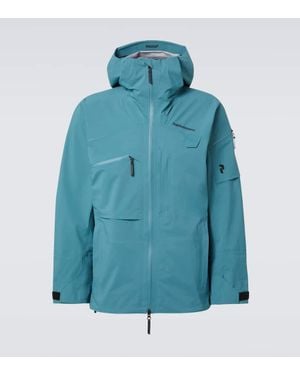 Peak Performance Skijacke Alpine Gore-Tex 3L - Blau