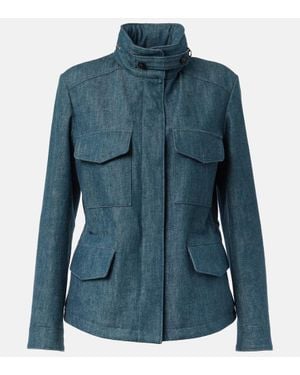 Loro Piana Giacca Traveller Mini - Blu