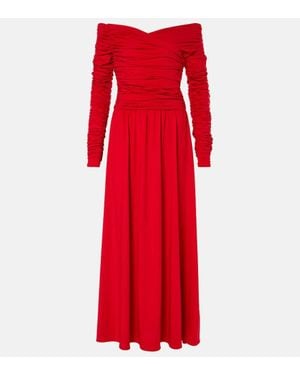 Altuzarra Abito Lungo Charlotte - Rosso