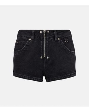 Isabel Marant Shorts Di Jeans Hania - Nero