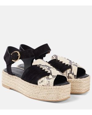 Ulla Johnson Alpargatas Elsa De Piel - Negro