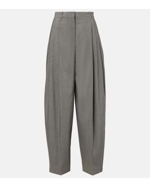 Jacquemus Pantaloni A Gamba Larga - Grigio