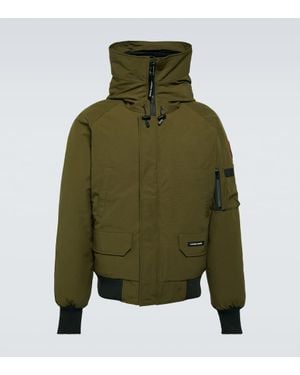 Canada Goose Chilliwack Bomberjacke Mit Kapuze - Braun