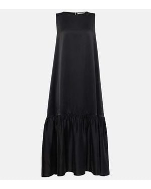 Asceno Abito Midi Rhea - Nero