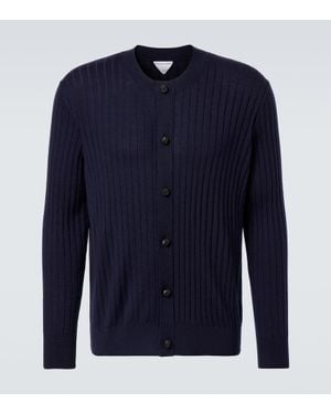 Bottega Veneta Cardigan Aus Wolle - Blau