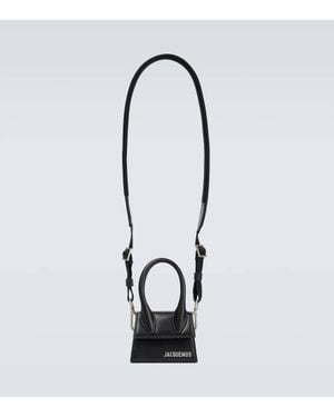 Jacquemus Sac Le Chiquito Homme En Cuir - Noir