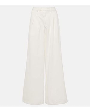Frankie Shop Nolan Wide-Leg Jeans - White
