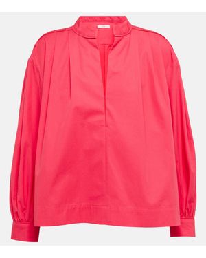 Co. V-Neck Tton Blouse - Pink