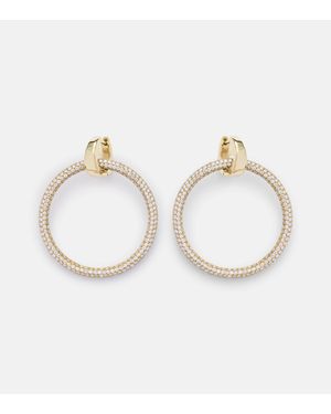 Octavia Elizabeth Eternal 18Kt Earrings With Diamonds - White