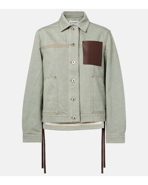 Loewe Denim Jacket - Green