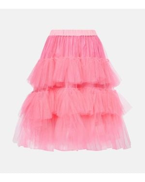 Simone Rocha Midirock Aus Tuell - Pink
