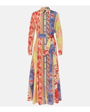 Etro Abito Chemisier - Rosso