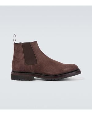 George Cleverley Jason Suede Chelsea Boots - Brown
