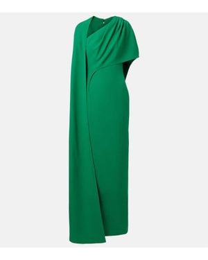 Safiyaa Robe Aus Crepe - Grün