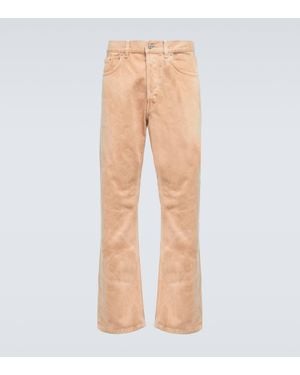 Dries Van Noten Wide-Leg Denim Jeans - Natural