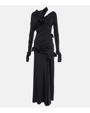 Balenciaga Cut-out Gown - Black