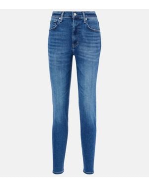 Citizens of Humanity Jeans Skinny Isola A Vita Alta - Blu
