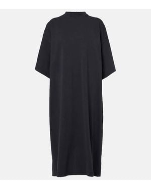Balenciaga Loose-Fitting Dress - Black