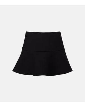 Gucci Minifalda De Lana - Negro