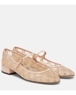 Women's Gucci Ballet flats and ballerina shoes | Lyst