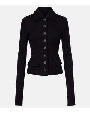 Dolce & Gabbana Virgin Wool Jacket - Blue