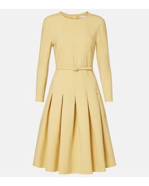 Oscar de la Renta Abito Midi - Giallo