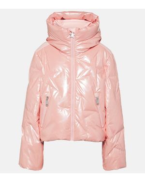 Goldbergh Piumino Glamstar con cappuccio - Rosa