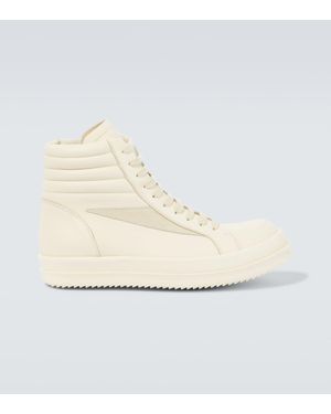 Rick Owens High-Top Sneakers Hi Vintage Aus Leder - Natur