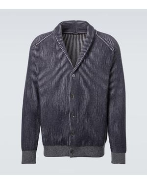 Kiton Cardigan - Blu