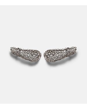 ANANYA Scatter 18kt White Gold Earrings With Diamonds - Grey